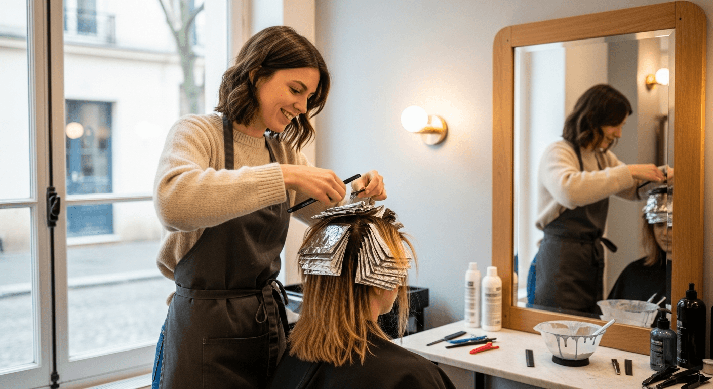 Salidas profesionales de peluquería: guía completa de oportunidades laborales en 2026 Image principale de Salidas profesionales de peluquería: guía completa de oportunidades laborales en 2026
